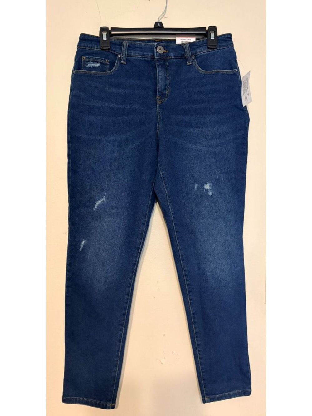 New NWT Women's Style & Co. Medium Wash Skinny Jeans Size 10S 10 Short